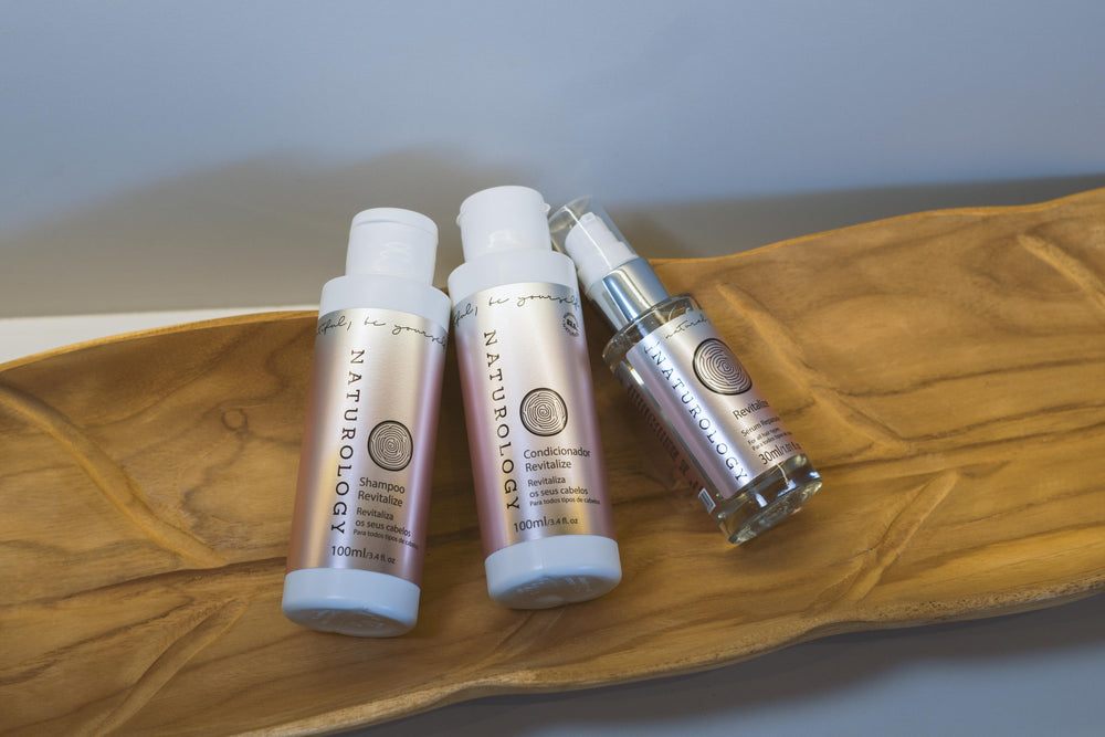 Kit Viagem + Sérum Revitalize Naturology — Hidratação Completa