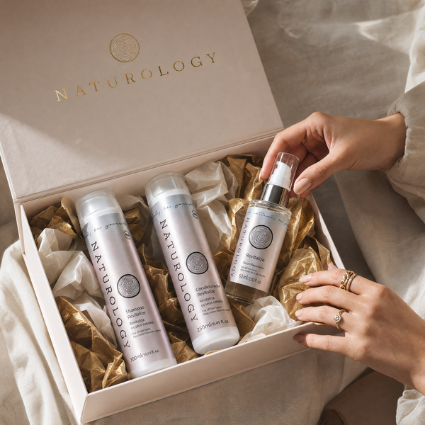 Kit Revitalize Naturology — Shampoo + Condicionador + Sérum 60ml