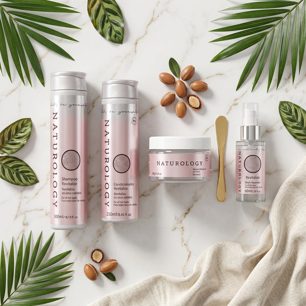 Kit Home Care Completo Naturology Revitalize — 4 Produtos