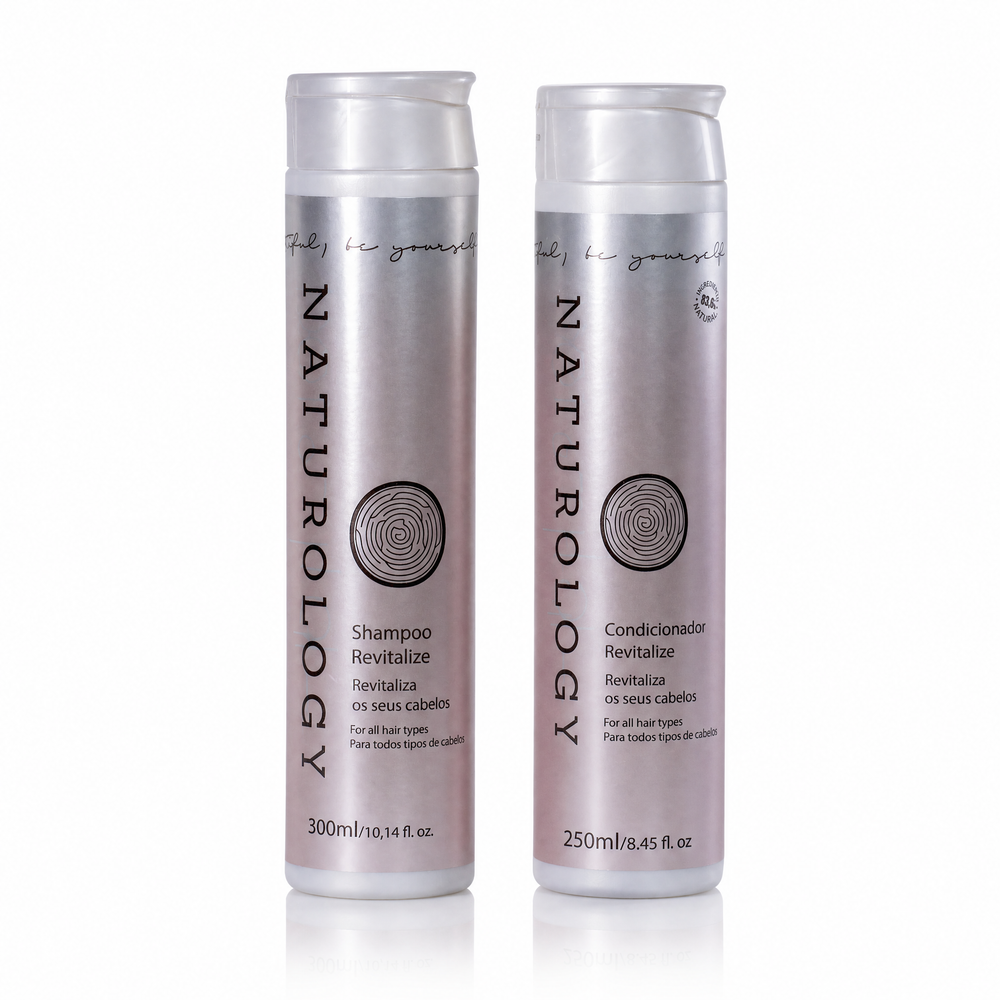 Kit Naturology Revitalize — Shampoo 300ml + Condicionador 250ml