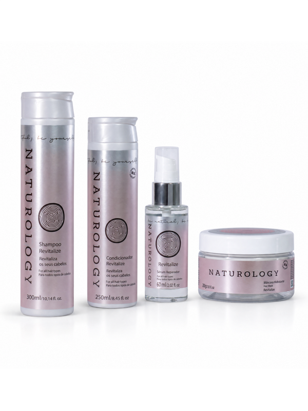 Kit Home Care Completo Naturology Revitalize — 4 Produtos