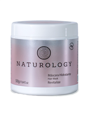 Máscara Revitalize Naturology 500g — Tratamento Capilar Intensivo