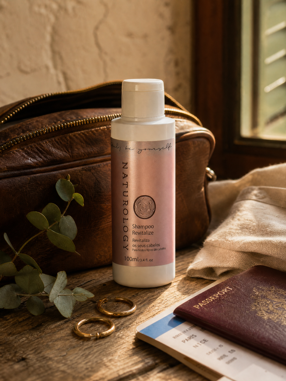 Shampoo Revitalize Naturology 100ml — Nutrição e Brilho