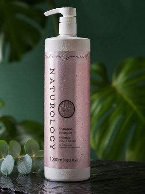 Shampoo Revitalize Naturology 1L — Nutrição e Brilho Profissional